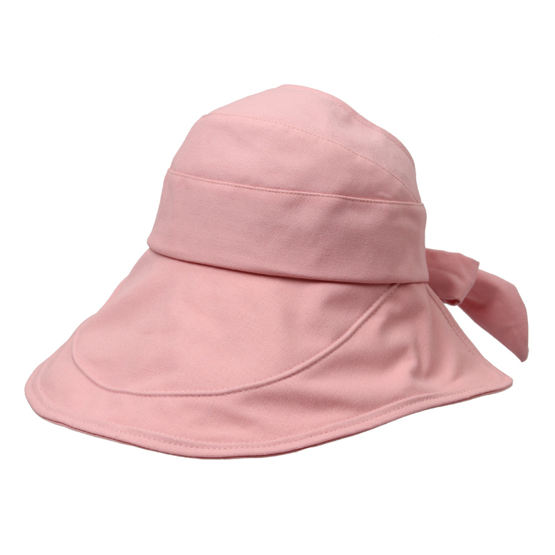 PinkJapan UV Sunscreen Hat female Korean version Versatile veil Big eaves Internet celebrity Fisherman hat ultraviolet-proof sunshade Hollow cap