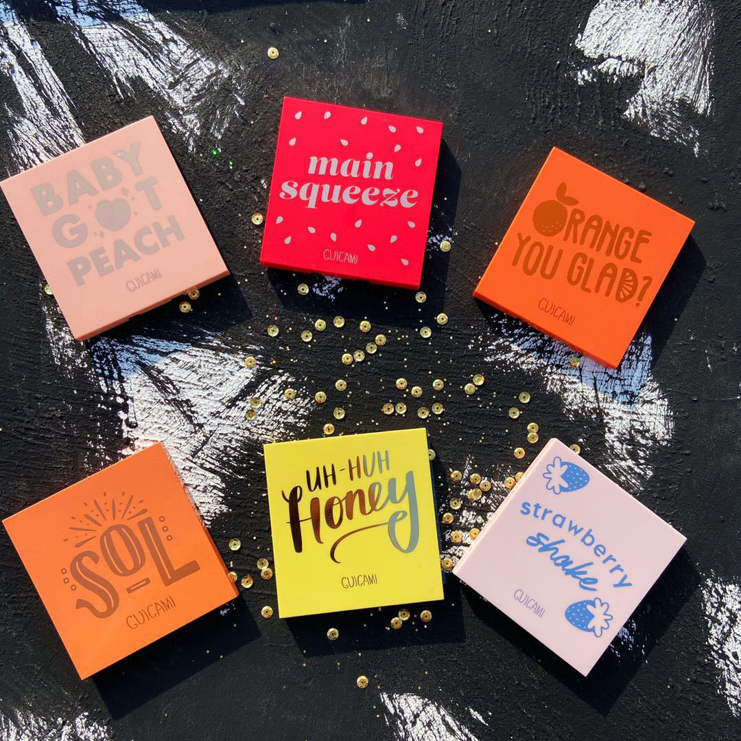 Net Red Nine Color Eye Shadow Discs of Superfire Sparkling Pink Pearls Unicorn Portable Waterproof Earth Color Affordable students