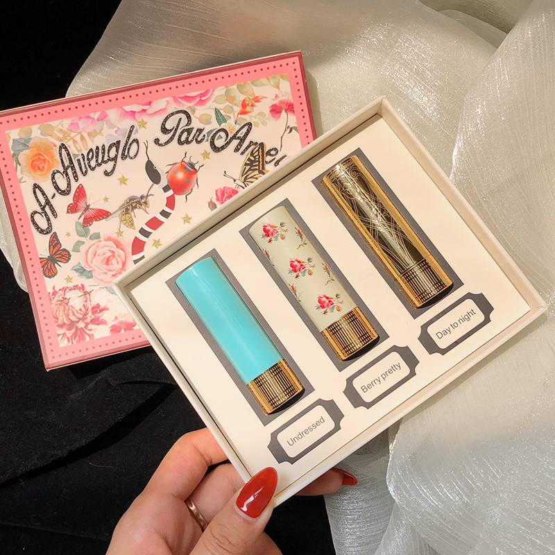 Li Jiaqi Recommended lipstick suit for small crowdbrand Affordable Silk Suede Fog Face Matt not dropping color gift box dress student section