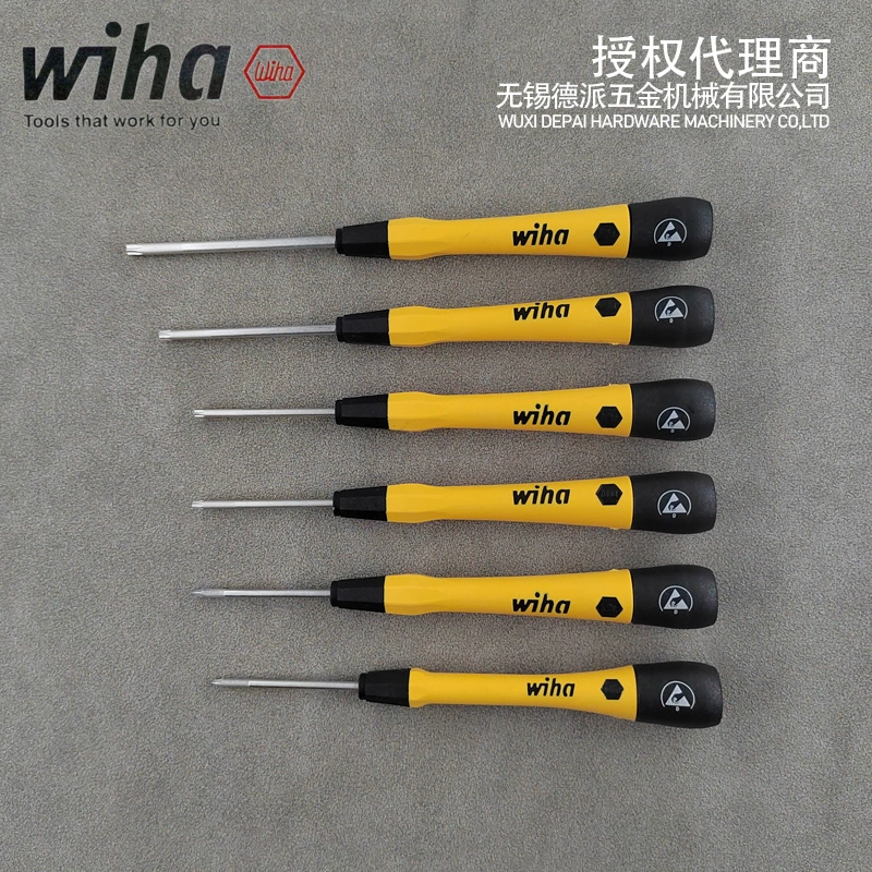 Bộ tuốc nơ vít chống tĩnh điện chính xác Wiha Weihan nhập khẩu Đức 6 món Ngôi sao hoa mận 277P 43708