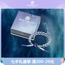 RASTACLAT Official Little Lion Constellation Qualification 2021 Days Scorpion Couple Men And Women Shoelace Bracelet Rope