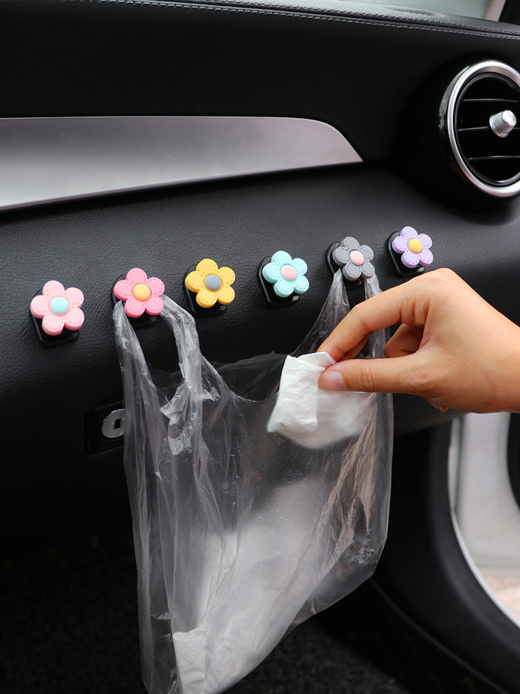 Great Wall Euler car hook Car front row rear sticky storage cute small hook Car supplies Daquan