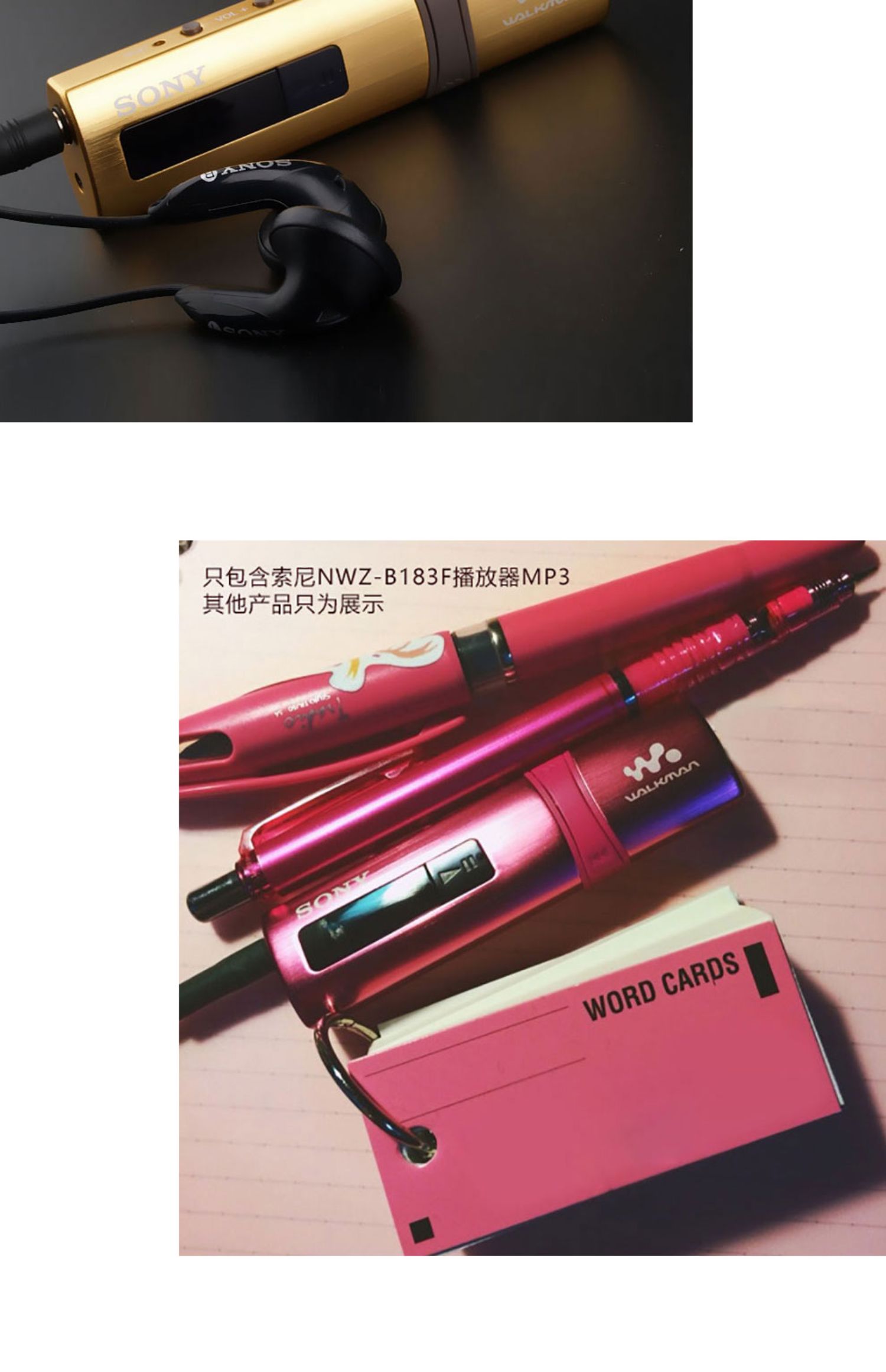 máy ipod Máy nghe nhạc mp3 Sony NWZ-B183F mini xách tay thể thao sinh viên Walkman English walkman - Máy nghe nhạc mp3 máy nghe nhạc kết nối bluetooth