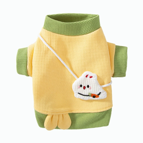 Милый кролик, удерживающий тепло шнурок-держатель, демисезонная толстовка, котенок, кот, осенний, домашний питомец