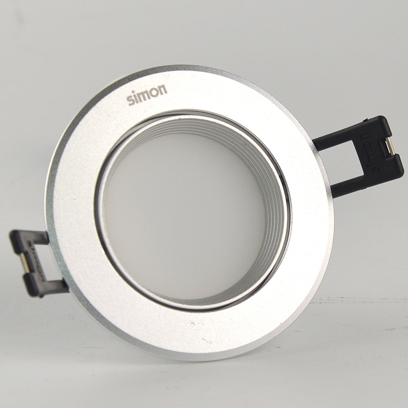 Simon Lighting LED3W ceiling lamp downlight Living room ceiling energy-saving bull's eye lamp Crystal pure aluminum N0424-0148