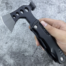 Multifunction Axe Calipers Hammer Ram On-board Survival Folding Hammer Breaking Window Openers Screwdriver Tools Outdoor Camping Pliers