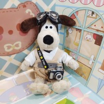 New 23cm Palm Door Dog Doll Clothes Paparazzi Gromit Middle Number Clothing Accessories Christmas Sweater Suit Spot