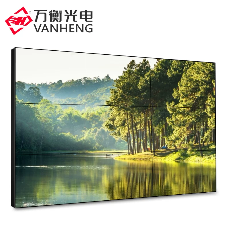 Экран LCD Wanheng Optoelectronics для стежки 65-дюймов 3.5 мм Sliming Mall KTV Song Machine Advertising 4K Display