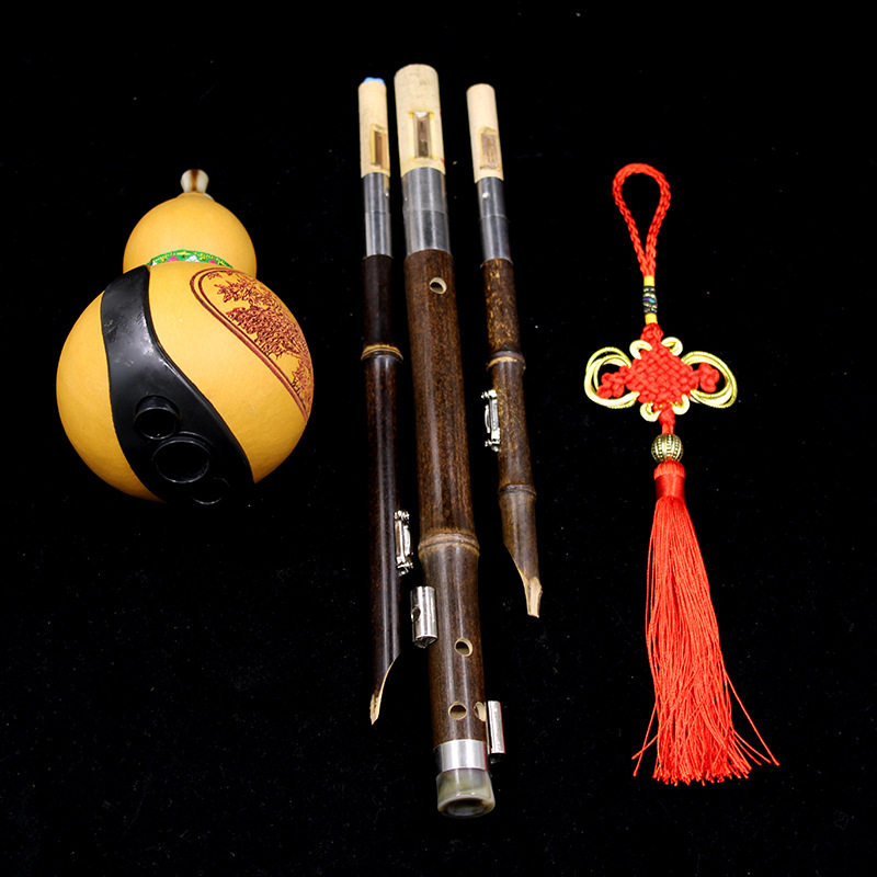 Poetry Heu Silk Professional Purple Bamboo Hulusi C Cut in B Cucurbiuria Cucurbieuri starter Cucurbituria Cucurbieuri CUCUTRIUGINI