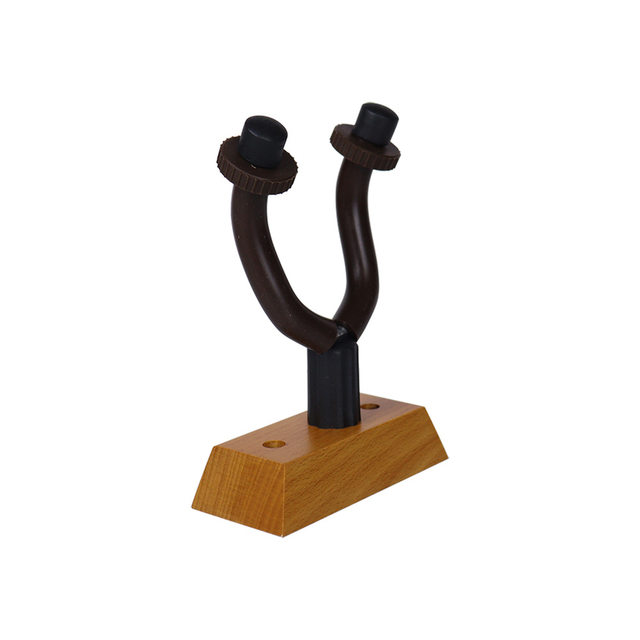 ກີຕ້າ hook violin hanger classical guitar ukulele electric guitar universal solid wood base wall hanger