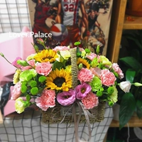 R стиль -Микс и сочетая цветочная корзина