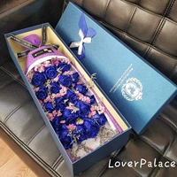 19 Британские подарочные коробки - не забудьте меня не (встреча Роуз)