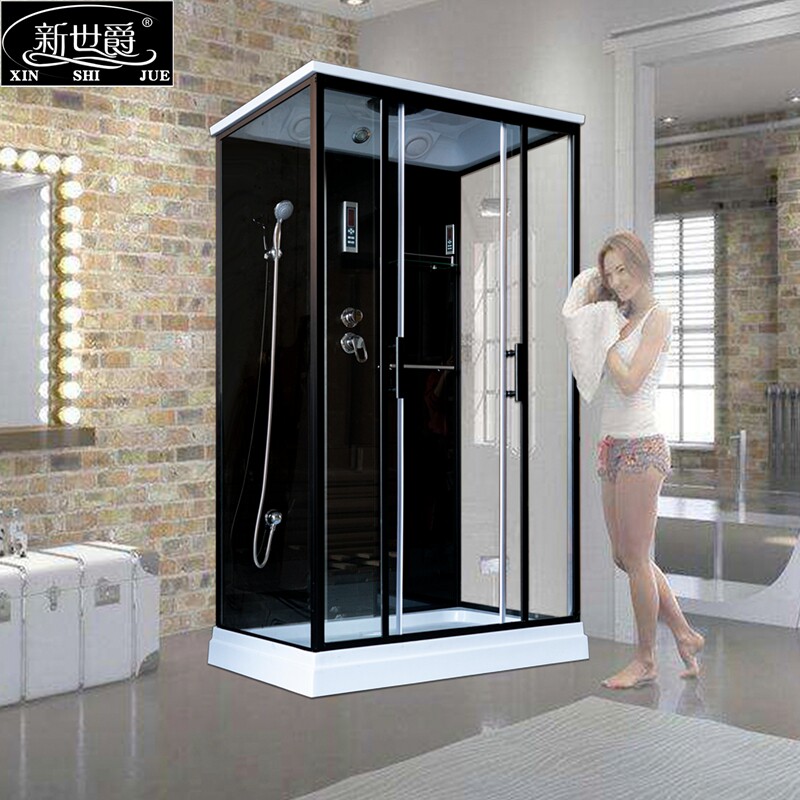 New Spyker integrated bathroom shower room bathtub integrated rectangular partition bath room household dry and wet separation