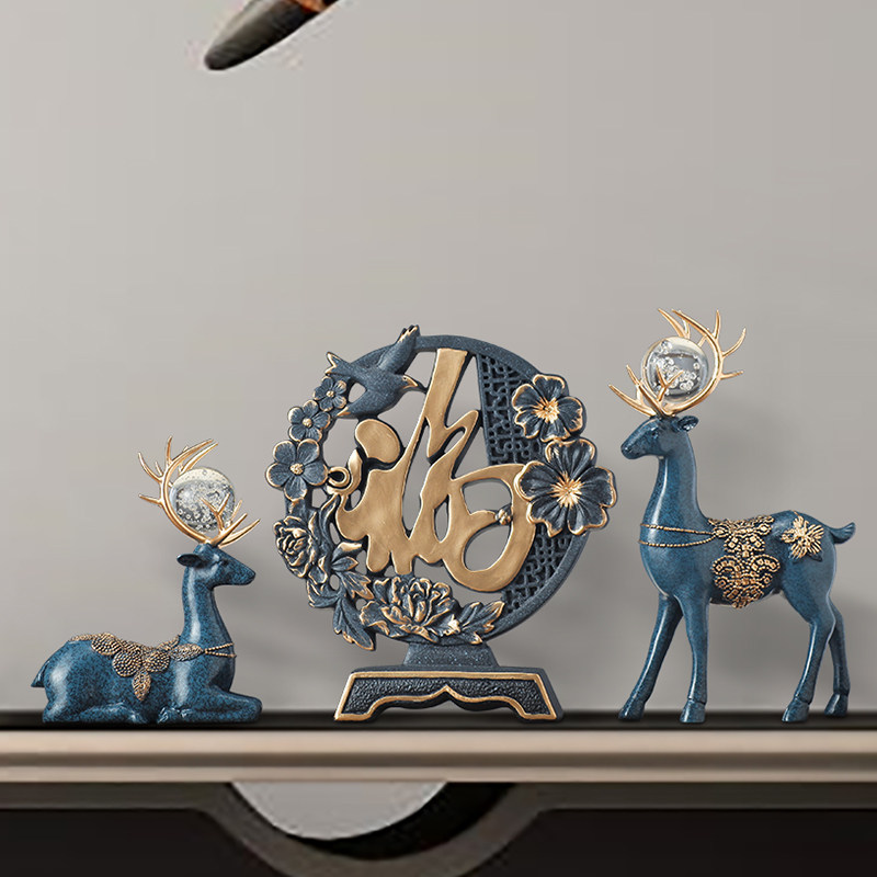 Bogu Rack Decorations Chinese Style Home Living Room Modern Wine Cabinet Furnishing Creative Pendulum with light extravaganza Luxurious to New Gift Ideas