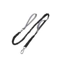 (Self-operated) Toteamo elastic explosion-proof traction rope dog chain Corgi walking dog out car traction