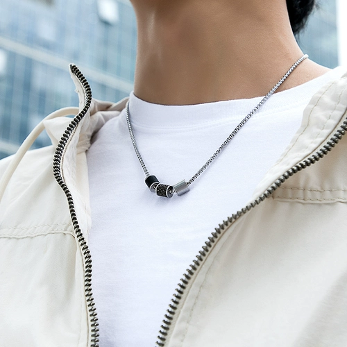 [Автономное управление] Armani Yi Yang Qianxi в том же стиле с маленькой талией, кубинское ожерелье, мужской модный подарок в стиле хип-хоп