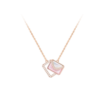 (Self-operated) Lola Rose Lola Rose Love Letter Necklace Womens Clavicle Chain New Years Gift