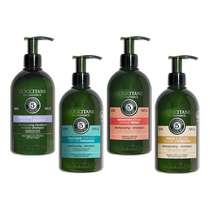 (Self-operated) LOccitane 5-in-1 Herbal Essence Pure Shampoo and Conditioner 500ml Fluffy Strong and Improves Frizz