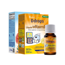 (Self-operated) Ddrops Infant Vitamin D3 Drops VAD Drops Newborns Promote Calcium Absorption