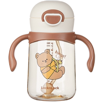 (Self-operated) LOCK&LOCK baby water cup sippy cup childrens drinking cup PPSU infant learning drinking cup