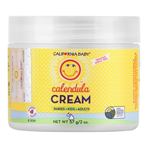 (Self-operated) California Baby Calendula Infant Facial Cream Newborn Autumn and Winter Moisturizing Milk 57g*30