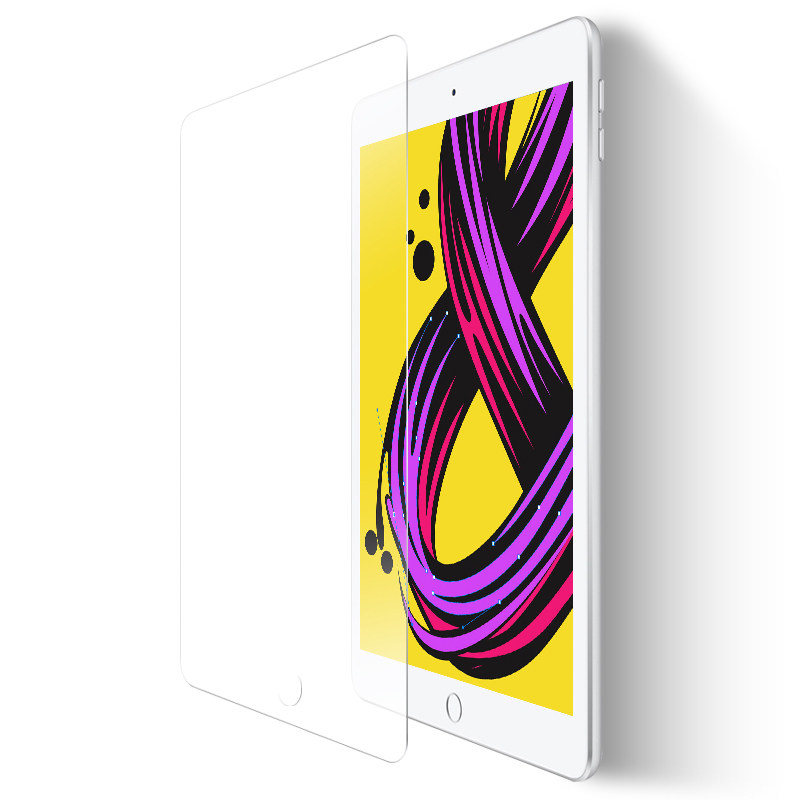 Suitable for ipadair2 steel film 9 7 inch 2020 new mini5 4 cling film 2018 flat computer protective film ipad7 Generation full screen 6 anti-fingerprint 10 5