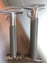  Special hammer for expansion screws air conditioning installation hammer sheep horn hammer with double sleeve round head hammer electrical fitter stainless steel hammer