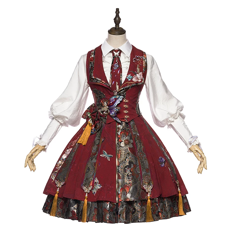 Классическая юбка, платье, Lolita Jsk, стиль Lolita