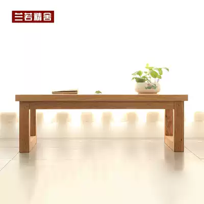 Solid Wood tatami tea table low table Japanese small tea table short table simple modern Kung Fu Kang several floor table Kang table