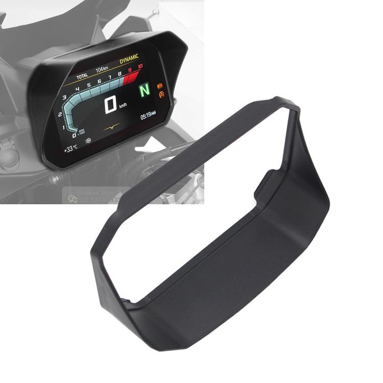 Application of the S1000XR S1000XR S1000RR S1000 S1000 crystal meter cover visor retrofit light shield