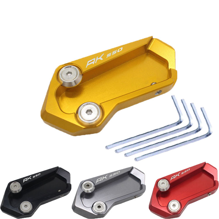Applicable Guangyang KYMCO AK550 2017-2018 modified footbed foot brace widening base foot brace enlarged plate