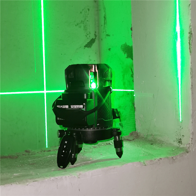 Fengbang green light infrared five-line LD level meter high-precision green outside line strong light automatic line level level meter blue light