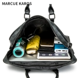 Сумка на одно плечо, бизнес-ноутбук, вместительный и большой ноутбук, сумка через плечо, бизнес-версия, из натуральной кожи