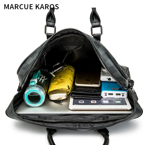 Сумка на одно плечо, бизнес-ноутбук, вместительный и большой ноутбук, сумка через плечо, бизнес-версия, из натуральной кожи