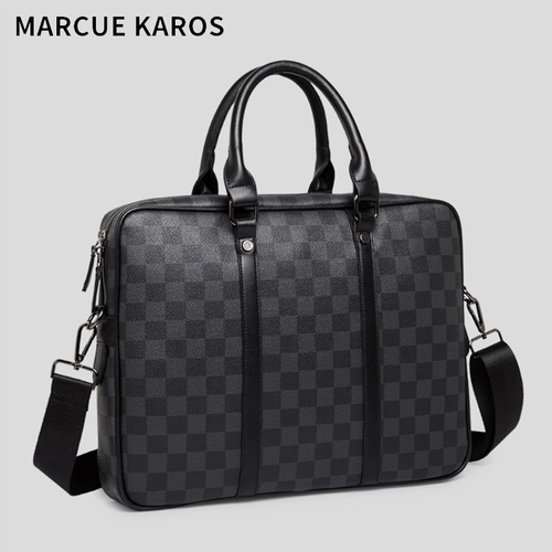 Сумка на одно плечо, бизнес-ноутбук, вместительный и большой ноутбук, сумка через плечо, бизнес-версия, из натуральной кожи