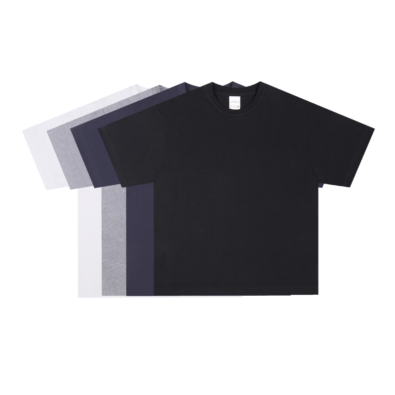 300g Pure Cotton T-Shirt, Heavyweight Loose Fit, Basic Round Neck, Solid Color, Base Layer, Blank Short Sleeve, Unisex, Thickened 300g Pure Cotton T-Shirt, Heavyweight Loose Fit, Basic Round Neck, Solid Color, Base Layer, Blank Short Sleeve, Unisex, Thickened