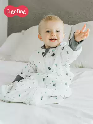 ergobag baby sleeping bag one baby kick quilt artifact newborn baby autumn and winter thick quilt