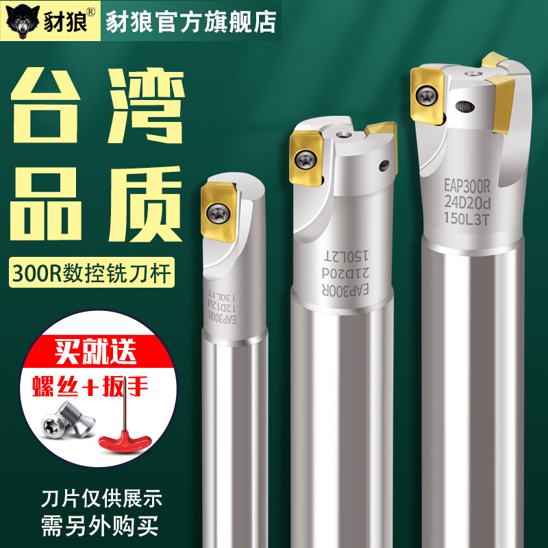 EAP300R milling shank CNC machining center 1135 shank 16 17 18 20 R0.8 end milling shank
