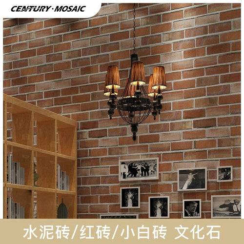 Сентере цементная культура камень антикварная кирпичная вилла вилла Внешняя стена Фоны Стена маленькая белая кирпичная имитация кирпичного кирпичного дома строительные материалы