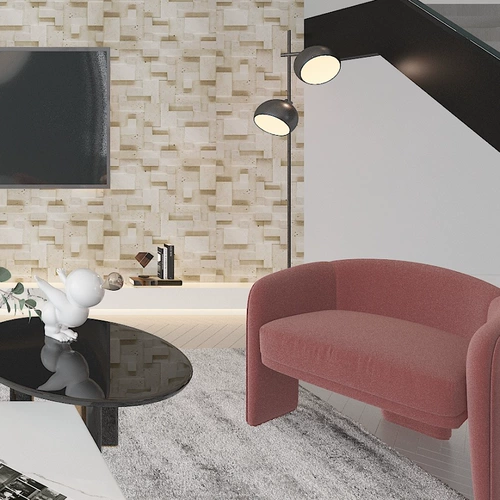 Европейская пещера пещеры Каменная культура каменная и низкая лицо мраморная мозаика