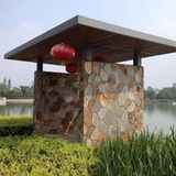 Sentry культурный камень ТВ балкон фон стены натуральный камень наружная вилла украшения стены ретро стиль настенная плитка