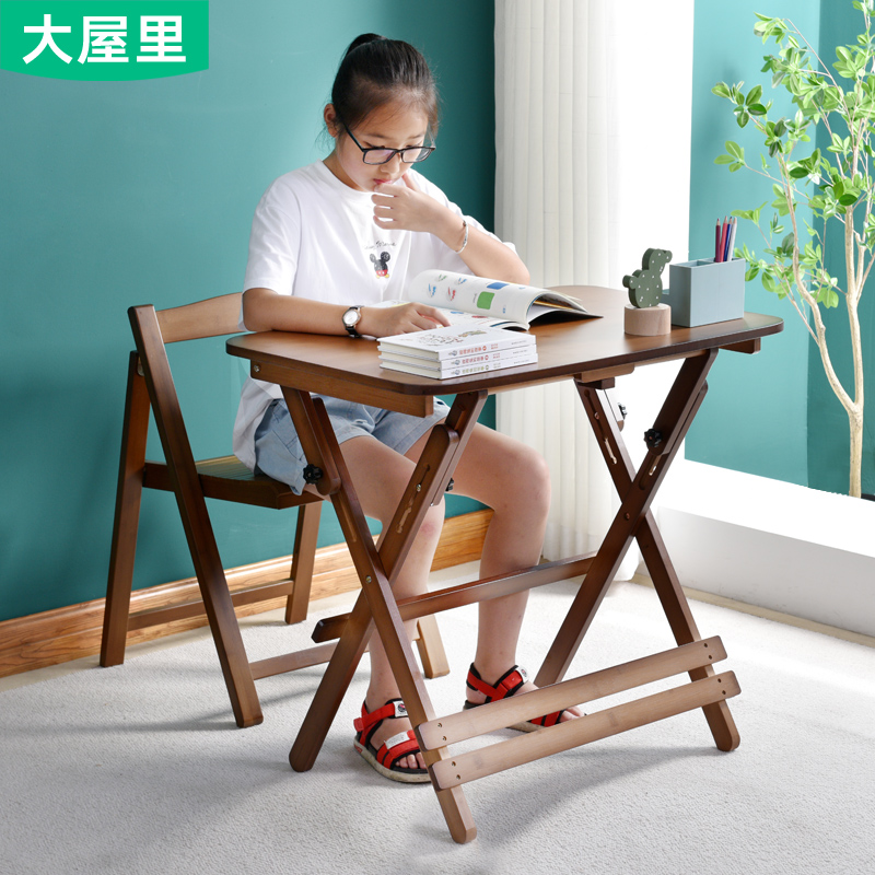Children study table and chairs desk folding table small children desk elementary school children's desk and chairs suit for home liftable
