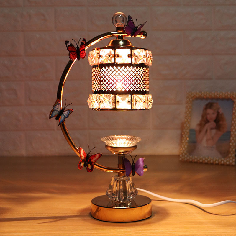 Aromatherapy lamp essential oil lamp bedroom bedside home sleep aid plug-in club beauty salon European-style aromatherapy lamp indoor incense burner