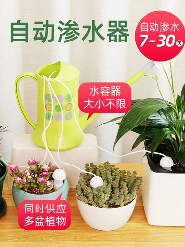 Ленивый капельный ирригационный балкон -овощи автоматически полив и фиксированное водопое