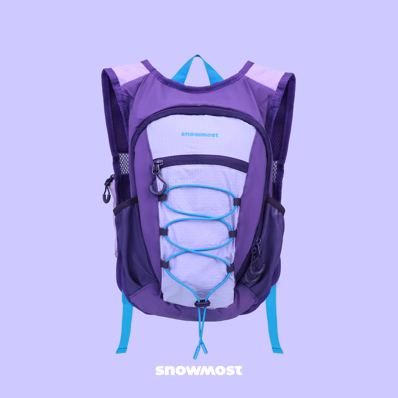 Snow Monster Supermarket·Lightweight Multifunctional Backpack, Cross-Country Shoulder Straps, 12L One-Day Quick-Wear Hiking Bag