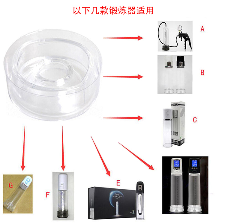 Купить Увеличитель пениса Мужской пенис уплотнения частей подготовки ...