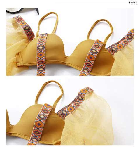 Sexy Thái kỳ nghỉ áo tắm đi biển 2019 ngực nhỏ eo cao Xiêm bikini ba điểm tụ tập áo tắm giảm béo - Bikinis đồ tắm bikini
