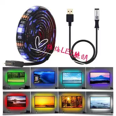 Smart Bluetooth LED light belt controller RGB mini colorful LED light belt controller 5-24V USB interface