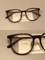 Каштановые коричневые очки женский вдохновляемый женский анти -легочный светлый светлый зеркало Супер светло