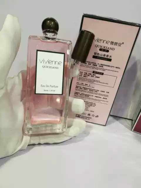 Vivian Quicksand Silver Mountain Spring Perfume Green Tea Orange Blossom Lemon Citrus Sandalwood Fresh Mountain Breath